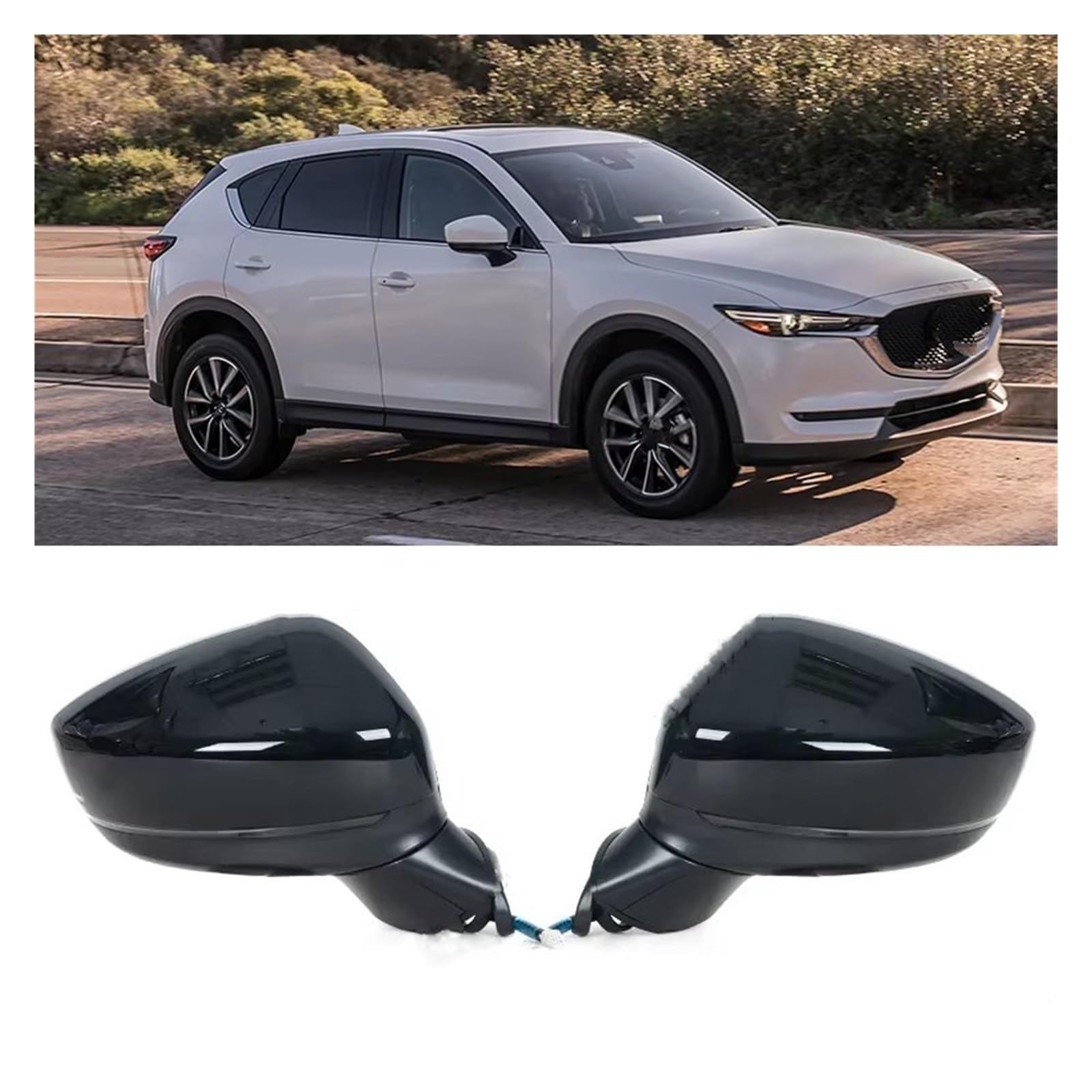 Rétroviseur électrique chauffant Mazda CX-5 avec clignotant LED - 8