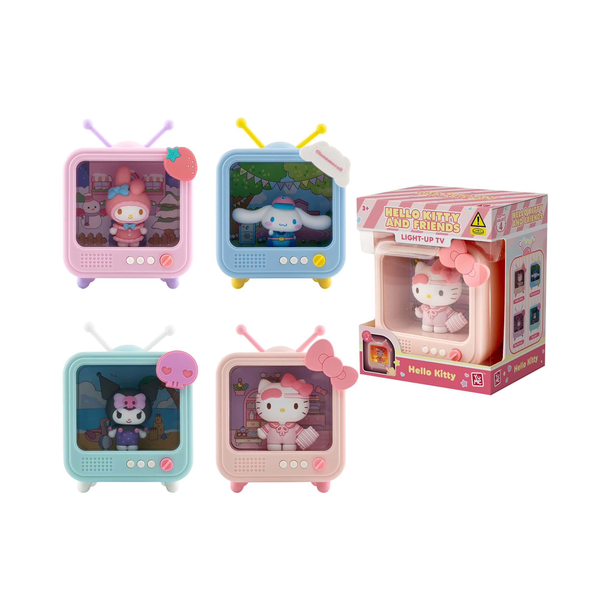 Sanrio Bedside Light TV Series Mini Figures Hello Kitty and Friends wyświetlacz 8 cm (8)