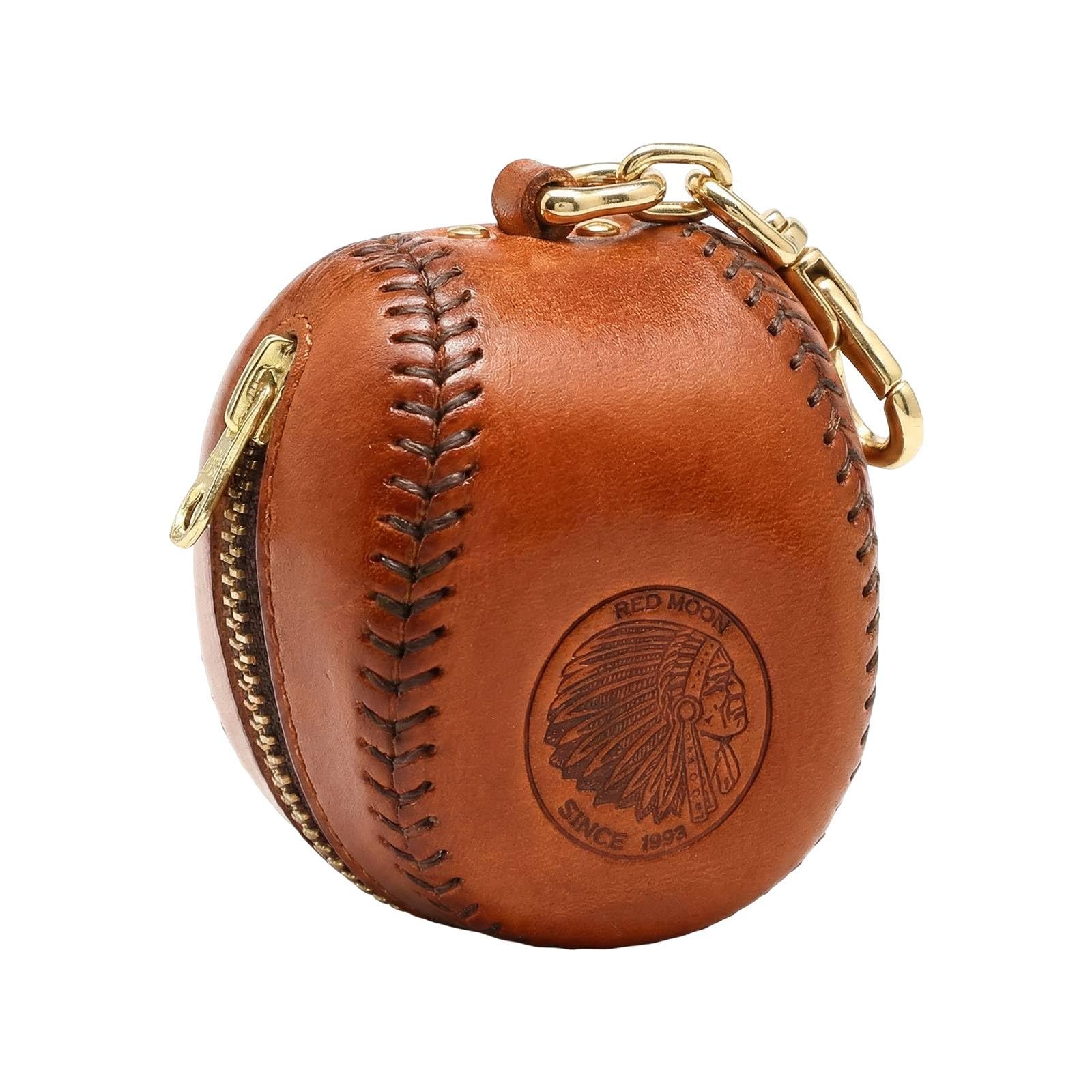 Estuche Auriculares Cuero Auténtico, Organizador Bolso Estilo Béisbol Intrauditivos, Monedero Vintage Cremallera Auriculares Llaves Coche Pintalabios, Colgado Cuello,Viaje Y Desplazamientos