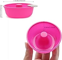 Vista 48 de To encounter Paquete de 24 mini tazas de silicona para hornear, moldes de silicona de calabaza para gelatina, molde de postre antiadherente, moldes