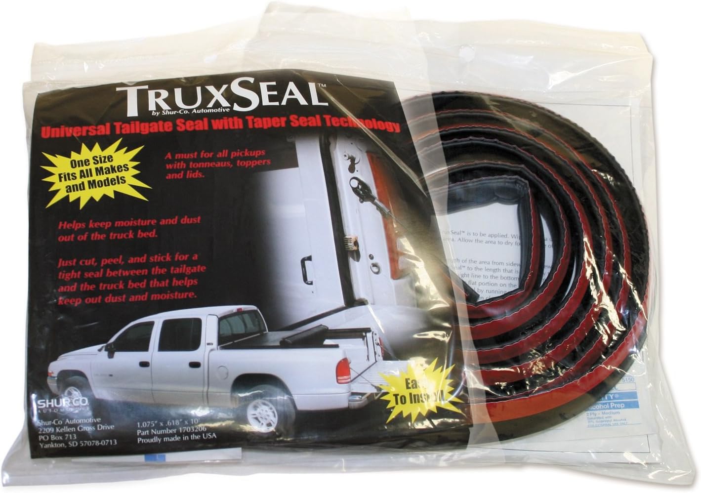 Truxedo Universal Tailgate Seal | 1703206 | Universal Fitment