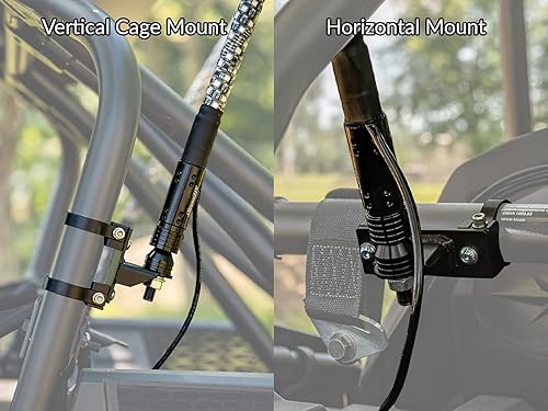 Miniatura 8 de SuperATV Luces LED RGB de 2 pies para UTV (ver ajuste)  Se vende como un juego de dos  300 patrones de flash disponibles  jaula vertical de 2