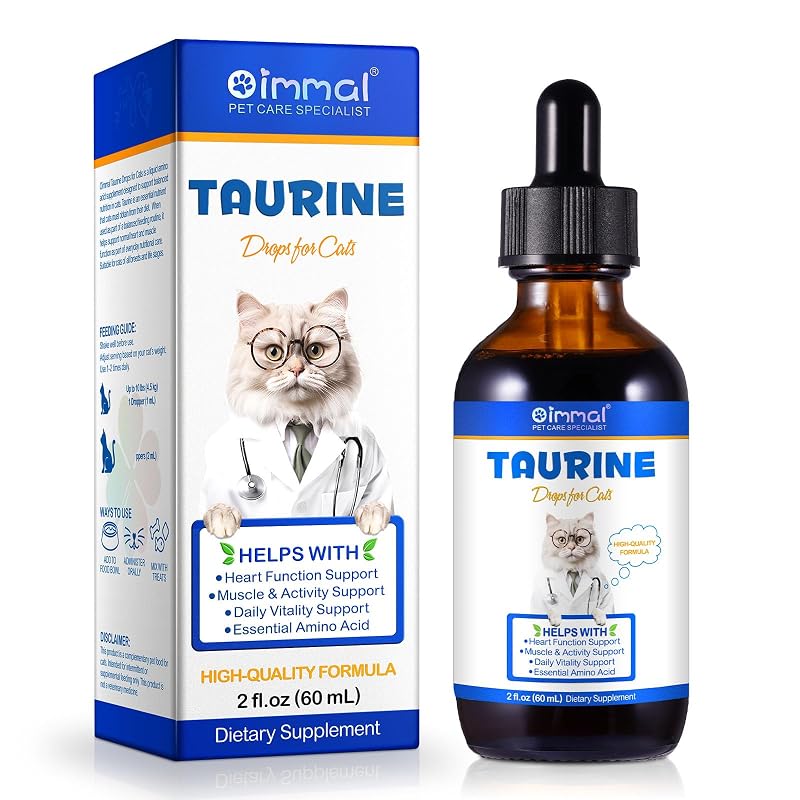 Suplemento de Taurina Líquida para Gatos NIFEISHI com Sabor Natural de Frango, 60 mL
