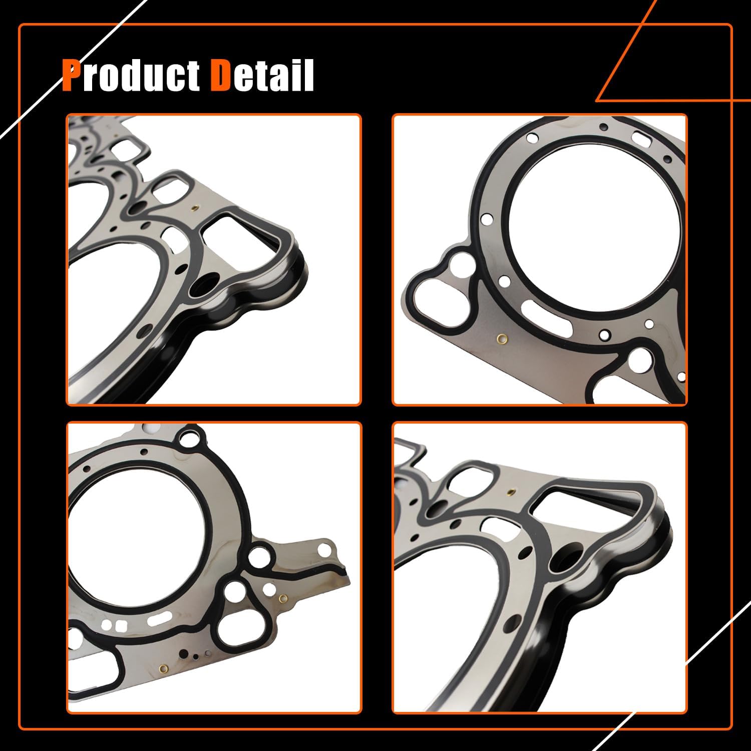 AUCERAMIC Cylinder Head Gasket Compatible with 2017-2023 Ford F-150 for 2018-2023 Ford Expedition for 2018-2023 Lincoln Navigator 3.5L V6