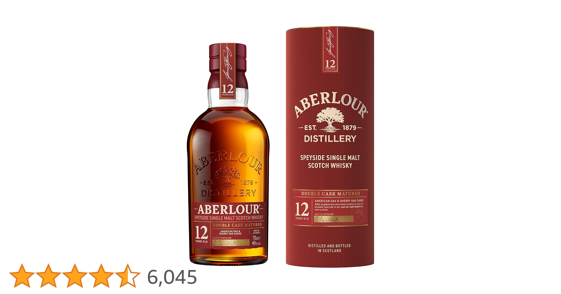 Amazon.co.jp: アベラワー 12年 ダブルカスクマチュアード シングル