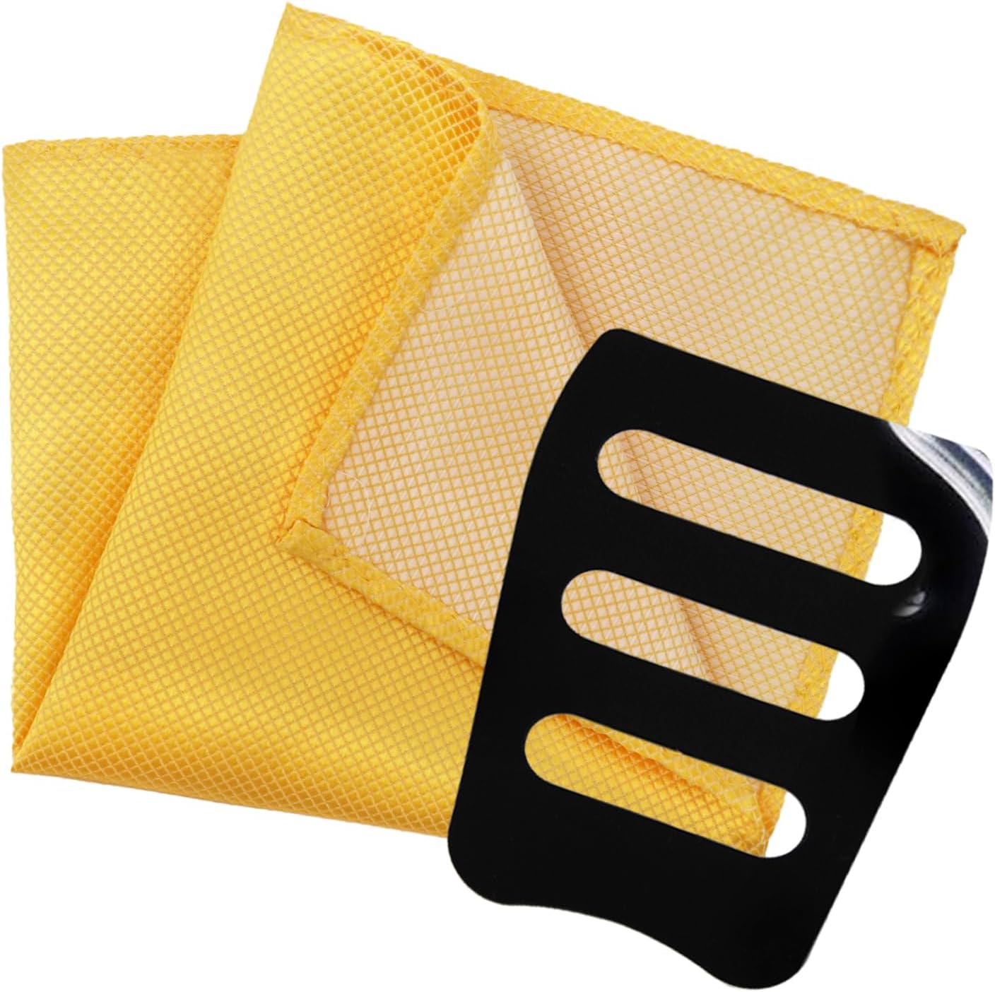 LJBFNN Suit Pocket Squares for Men, Solid Color Mens Handkerchiefs with Holder Mens Pocket Square for Jacket Business Party