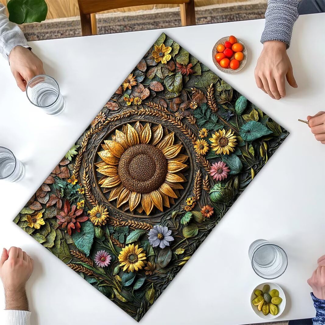 Puzzle 1000 Pièces Adultes, Puzzle 1000 Pieces Tournesol, Cadeau -2136