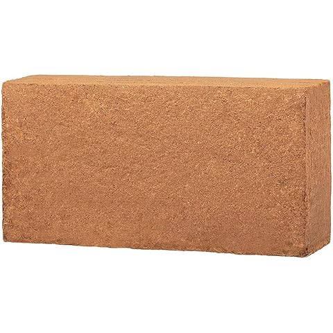 Pet Friend Reptile Coir Eco Substrate Coconut Soil Bedding Terrain For Amphibians Frogs Spiders & Snakes (650g Brick x 1) Cover