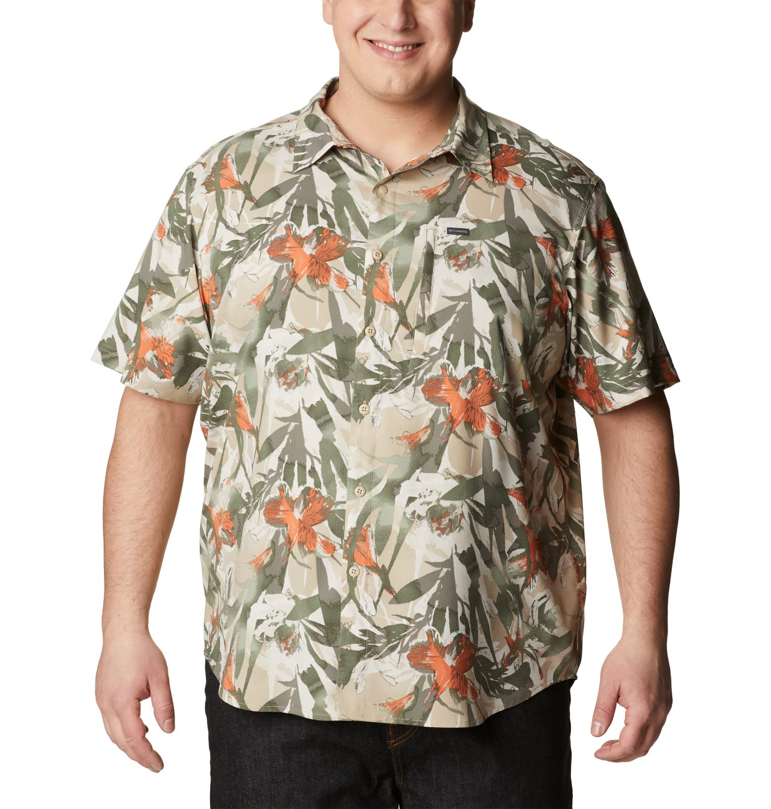 Columbia Herren Silver Ridge Utility Lite Novelty Short Sleeve Wander-Shirt