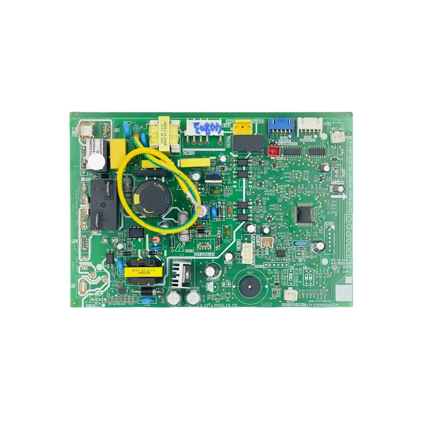 ，Compatible For Midea， Air Conditioner Indoor Unit Control Board EU-KFR26G/BP3N1Y-AE.D.11.NP1-1 PCB 17122000016771 Conditioning Parts(Type B)