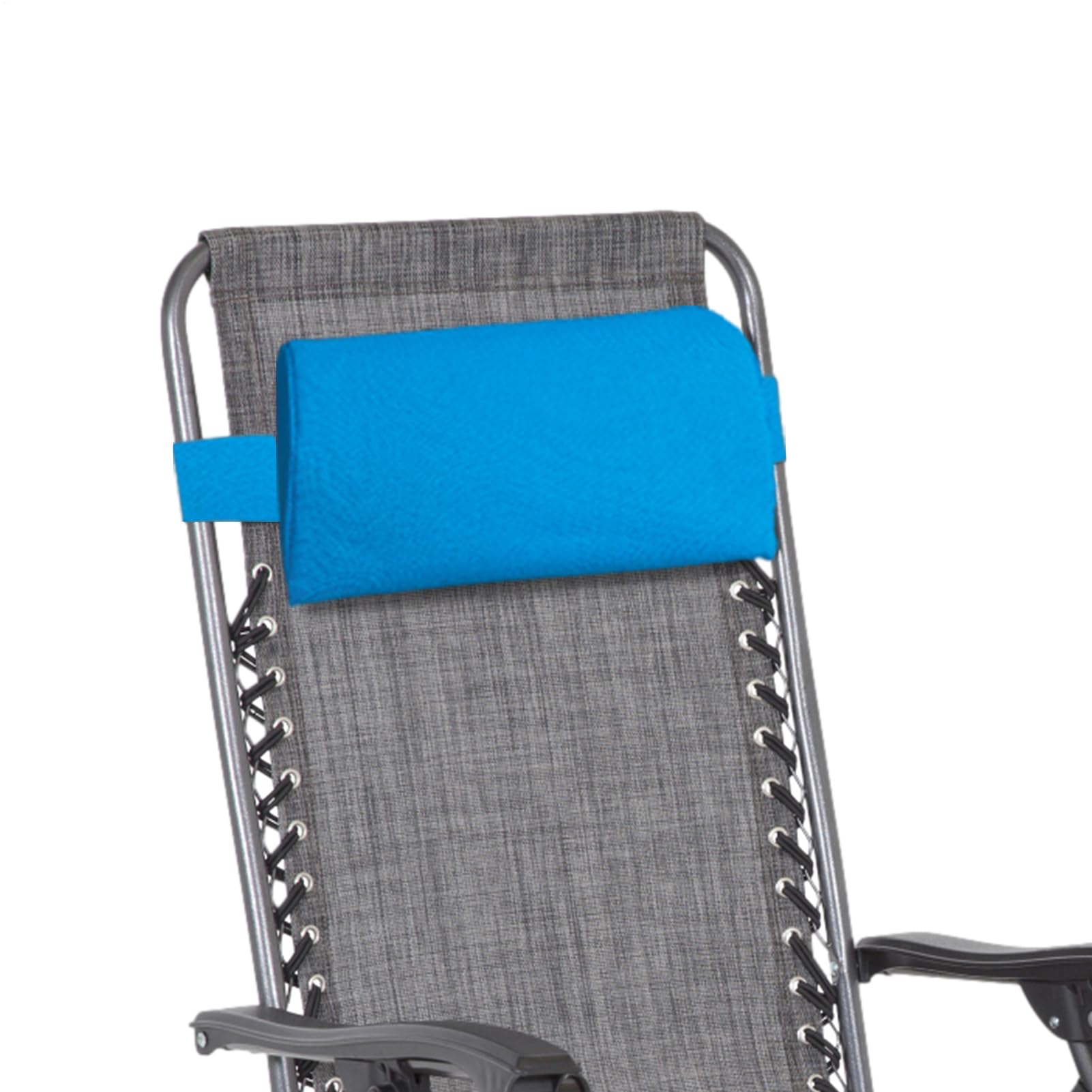 Coussin Repose Tete - Oreiller Ergonomique | Appuie Tete Fauteuil Salon | Oreiller Avec Élastique Réglable Inclinable | Appuie-Tête Chaise Longue Bain Soleil | Coussin Appuie-Tête Tran-Sat Amovible