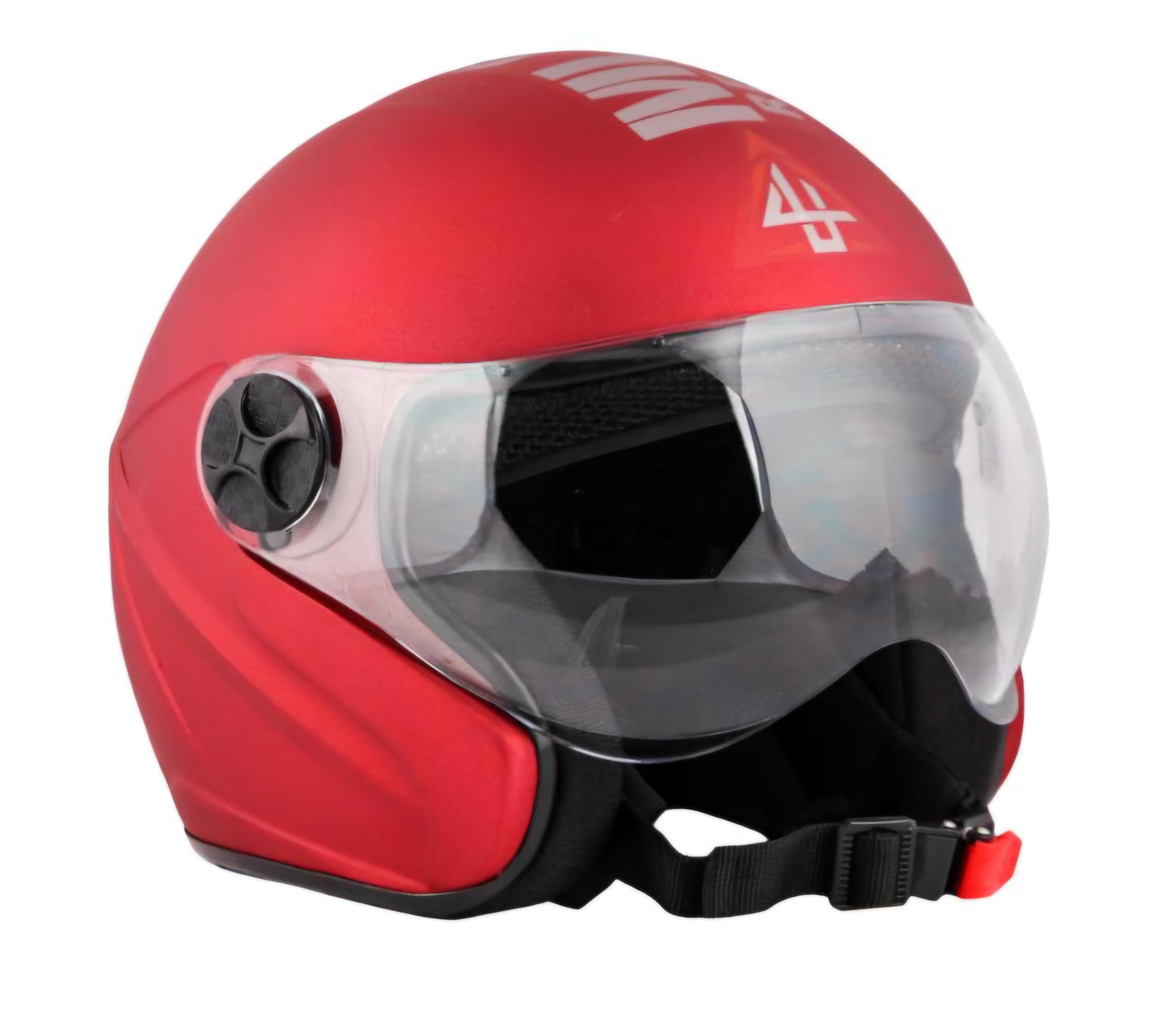 Icon Open Face Helmet (Red)-picture-20