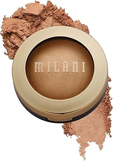 Highlighter Makeup - Baked Contour Powder & Face Highligher, Made in Italy - Bronze Splendore