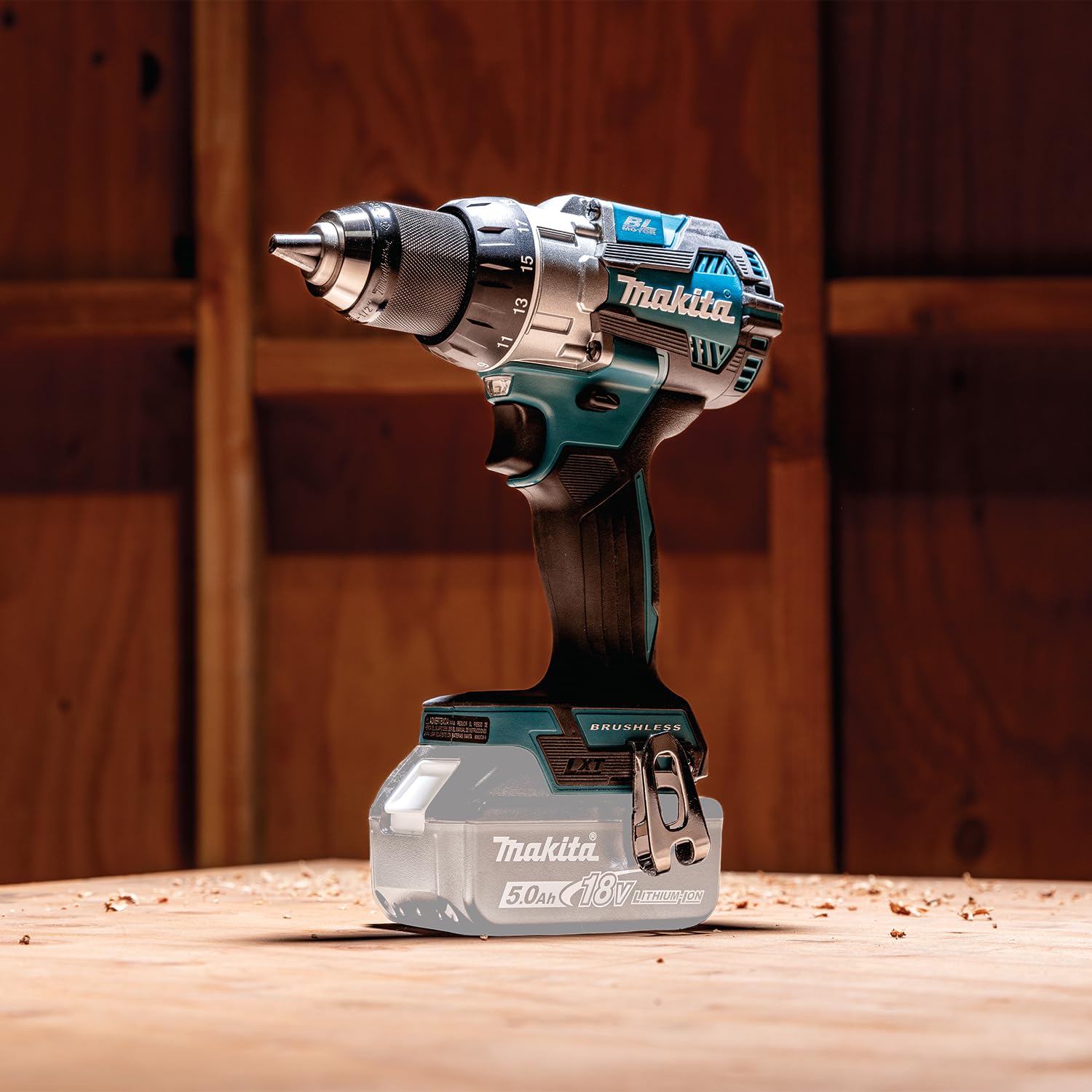 Makita DDF489Z 18V Li-Ion LXT Brushless 13mm Trapano avvitatore - Batterie e caricabatterie non inclusi