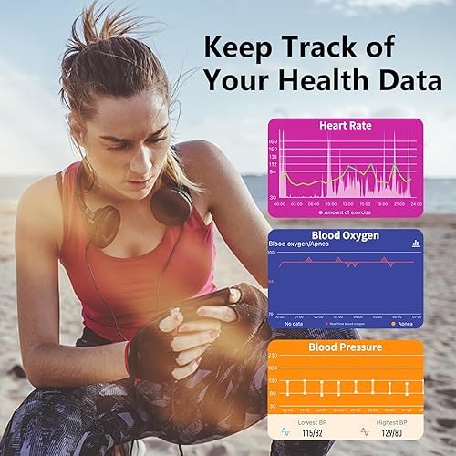 Miniatura 4 de Relojes inteligentes para mujeres y hombres (respuestahacer llamadas) Pantalla HD de 1.91 pulgadas, monitor de sueño, ritmo cardíaco, oxígeno en