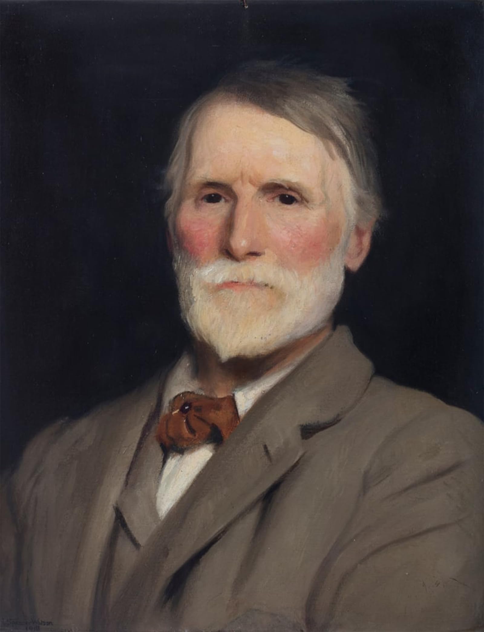 ARTXLXXBN Famous Prints Artwork Pictures Poster Painting Art Portrait of H. R. Hope-pinker by George Spencer Watson Artwork Landscape Pictures for Home Decor 60x90cm