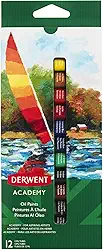 Derwent Academy Tintas Óleo, 12 ml, 12 cores (2302406)