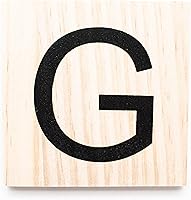 Vista 34 de Stiles Letras en Azulejos, Decoración de Pared, Letras de Crucigrama de Madera para Sala de Estar, Comedor, Cocina o Dormitorio, Letreros Familiares