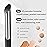 DUcare Nose Contour Brush, Angled Concealer Brush Under Eye, Small Under Eye Makeup Brush for Dark Circles Puffiness Puffy Face Eyebrow Eyes (V02 Mini Contour Brush)