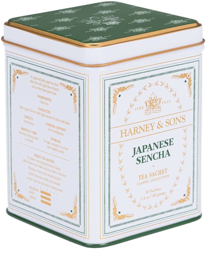 Amazon.com: Harney & Sons Japanese Sencha Green Tea, 20