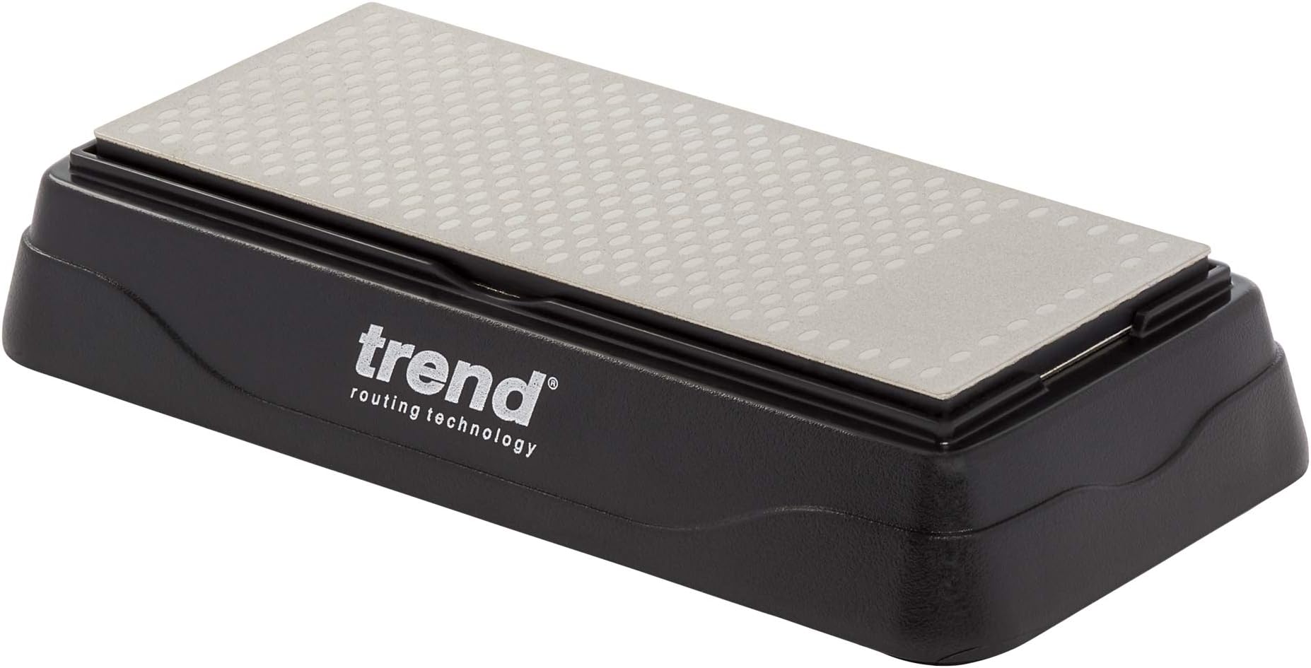 Trend Craft Pro Double-Sided Diamond Bench Stone, Coarse & Fine Grits, CR/DWS/B6/FC