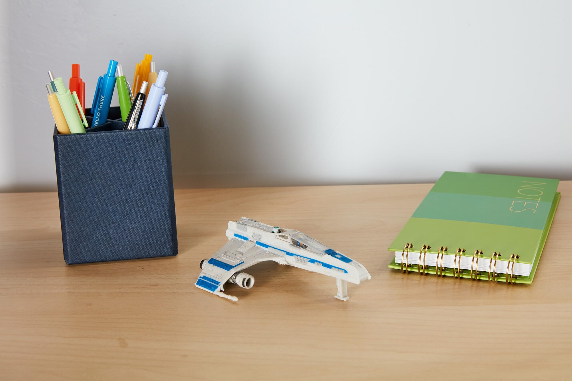 Star Wars Micro Galaxy Squadron SWJ0147 – E-Wing Starfighter, vehículo Oficial de 7,5 cm con Figuras