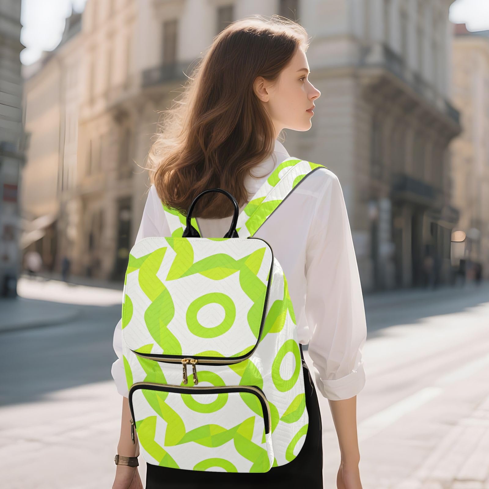 Zaino elegante da donna, 15 l, resistente, leggero
