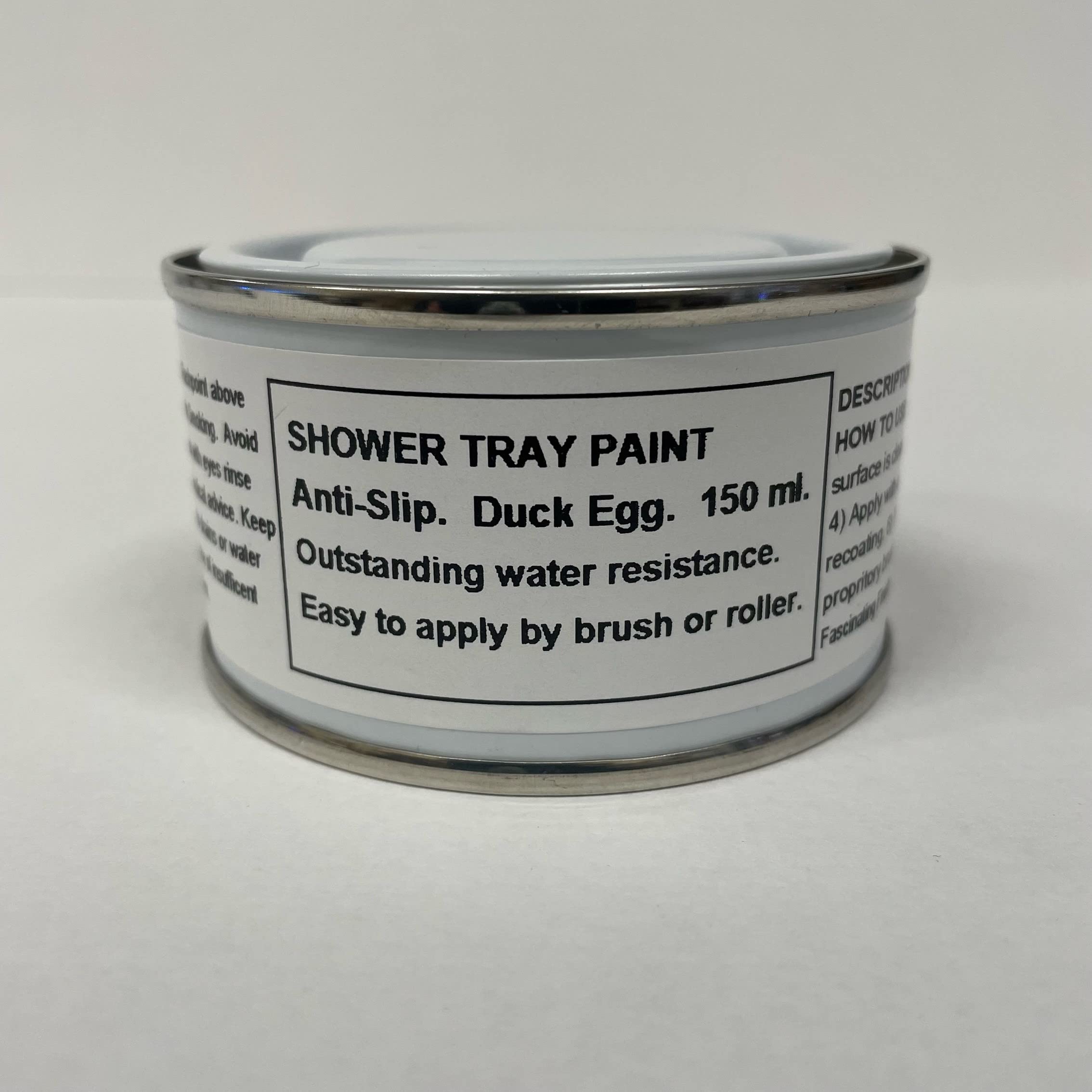 Fascinating Finishes Ltd Duck Egg 1 X 150Ml - Anti Slip Shower Tray And Bath Base Paint