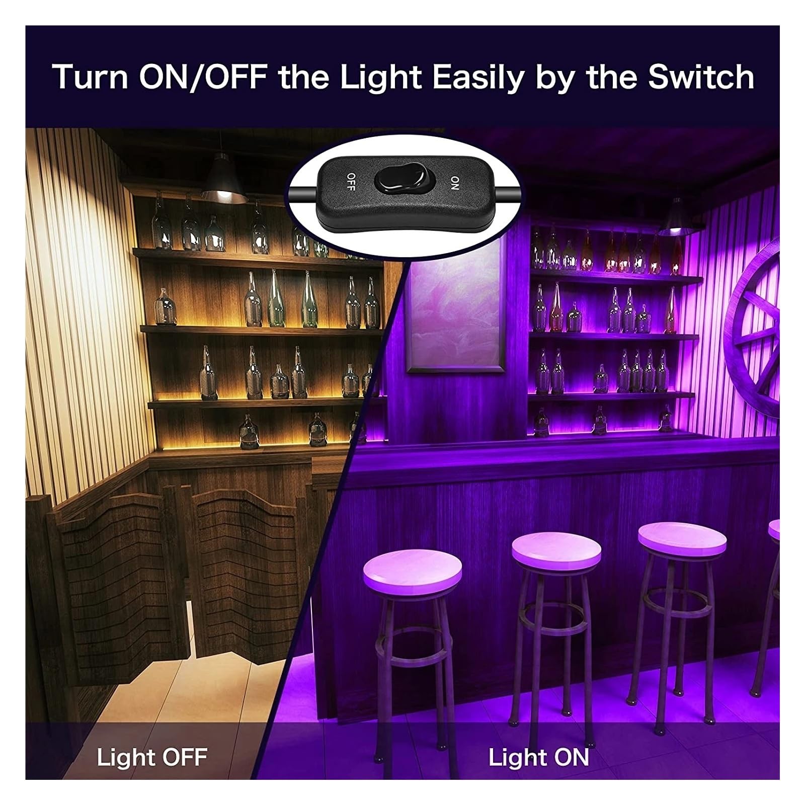 Światła Sceniczne, LED 50W UV czarne światło Indukcja ludzkiego ciała Reflektory do akwarium Outdoor Halloween Party DJ Stage Buried Lamp(Body Induction 1 PCS)