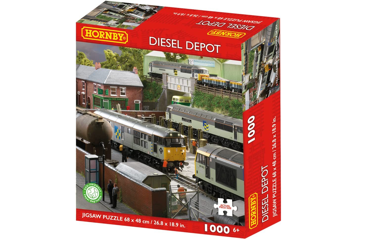 Hornby Diesel Depot,1000 piece jigsaw puzzles, Multicolor, 1000 pieces, 21cm x 24cm