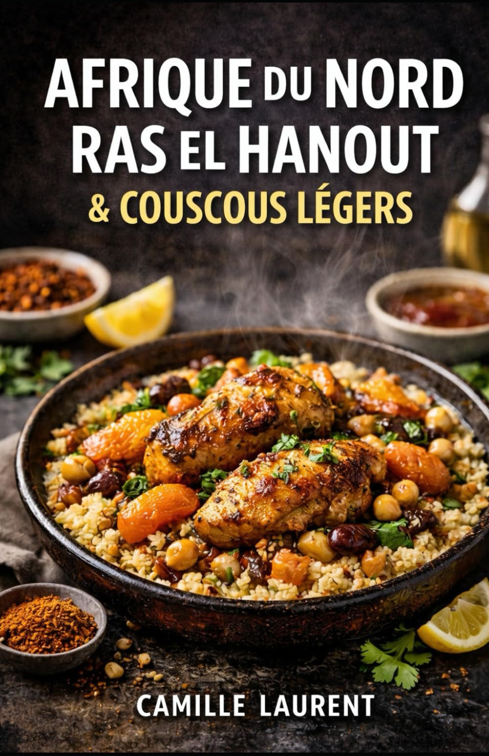 Afrique du Nord — Ras el Hanout & Couscous Légers : 60 recettes faciles, couscous léger, tajines et plats parfumés, cuisine maghrébine moderne: 60 ... sauces citronnées, légumes rôtis.