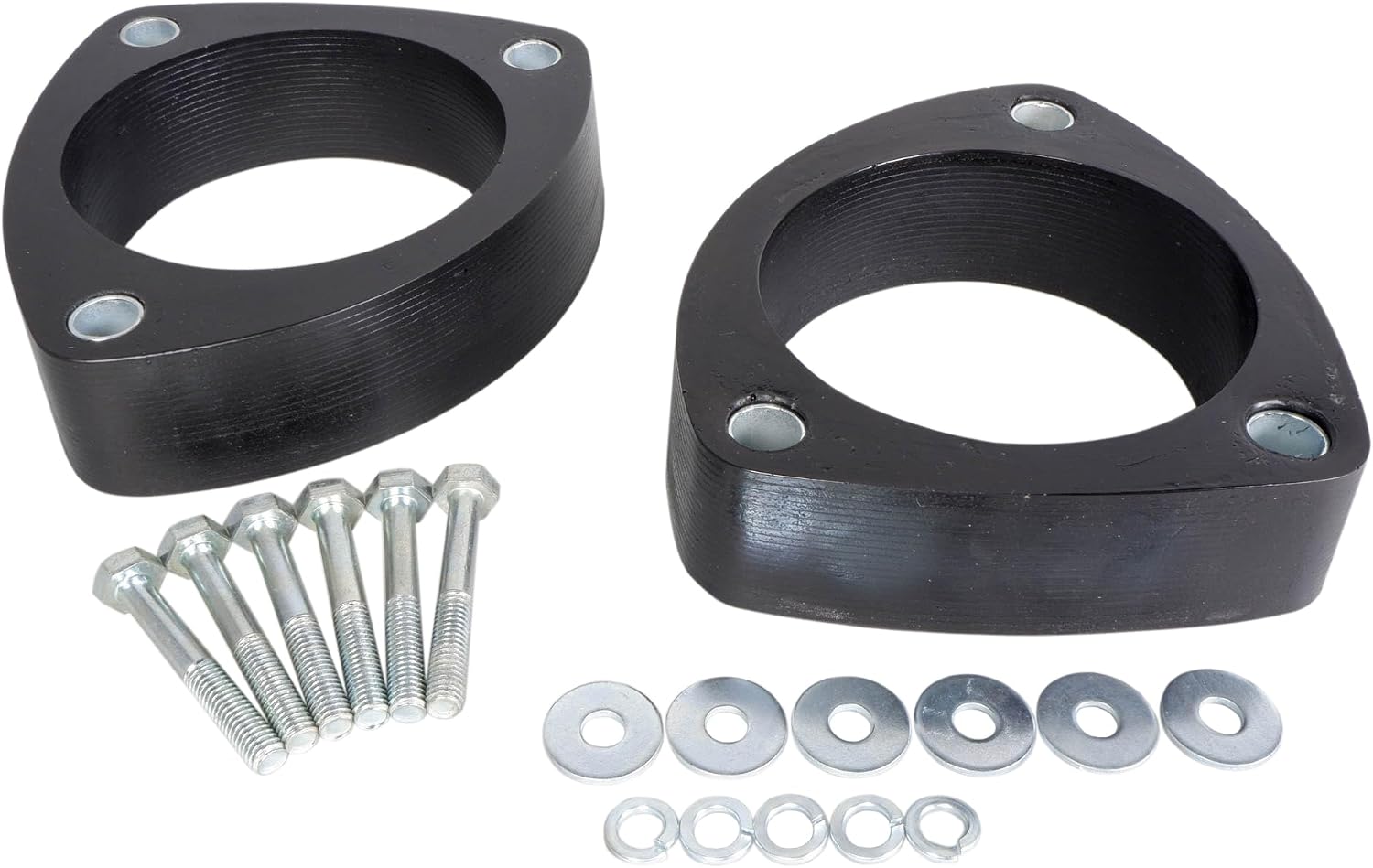 20mm Front Strut Spacers Lift Kit for Nissan Cube (Z12), Juke (YF15), Leaf (ZE0), Leaf (ZE1), NV200 (M20), Rogue (S35), Sentra (B17), Versa (C11) (Polyurethane, Pair)