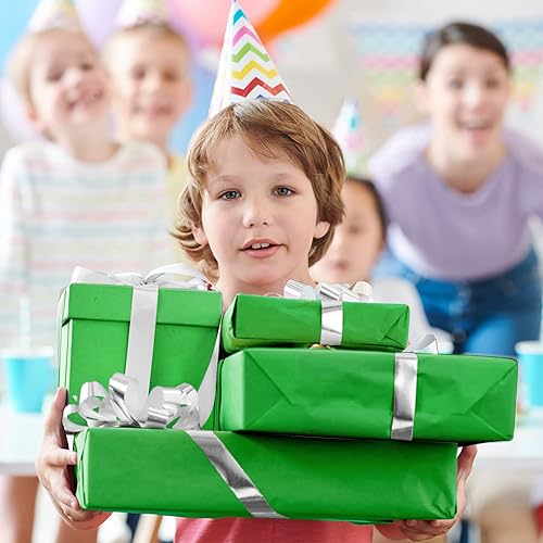 Miniatura 49 de Papel de seda azul claro, 80 hojas de papel de seda azul claro para envolver a granel de 14 x 20 pulgadas, papel de seda azul para bolsa de regalo