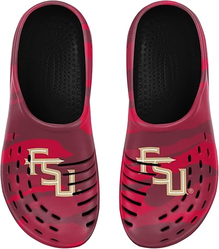 Miniatura 419 de FOCO - Sandalias de agua de jardín con logotipo de equipo de la NFL, para hombre Camuflaje tonal,logotipo grande de bloque