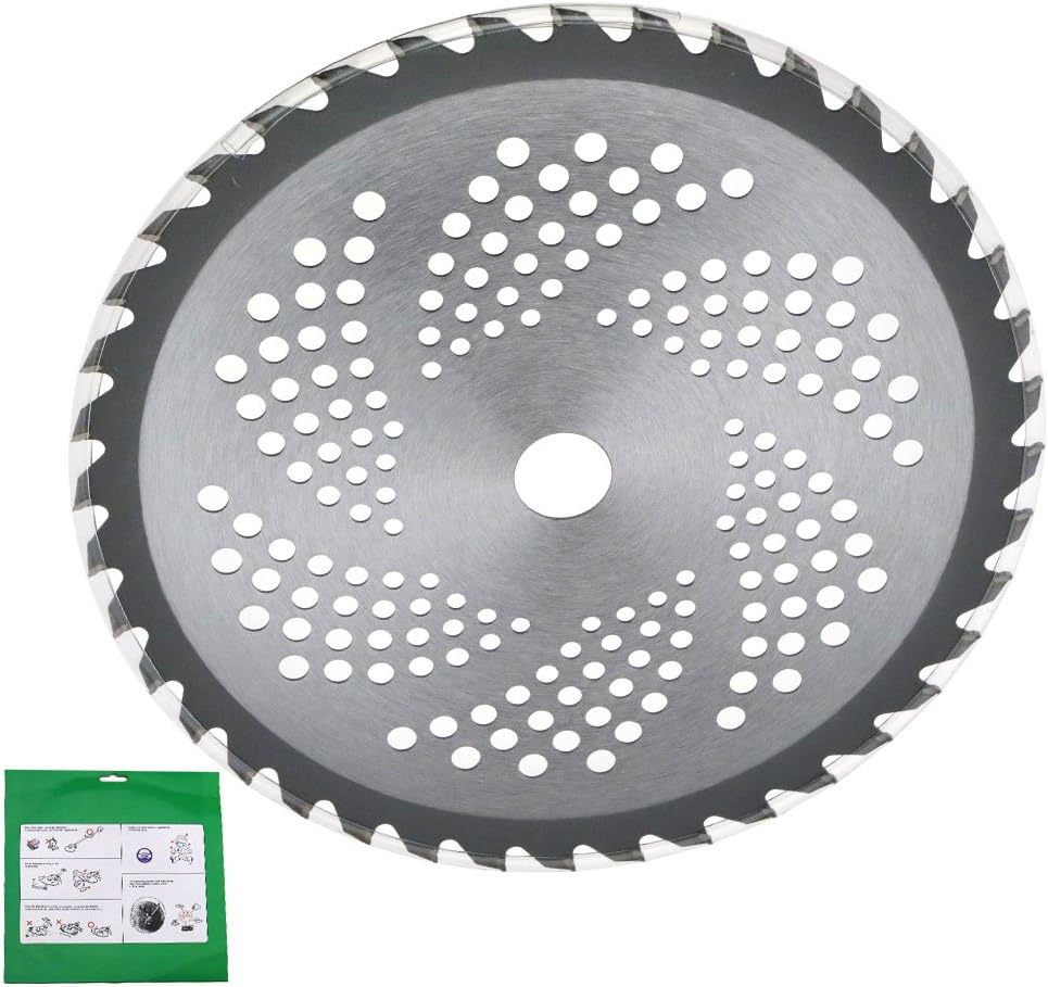 10inch 40 Teeth Carbide Circle Blade Brush Cutter Metal String Trimmer Tools Steel