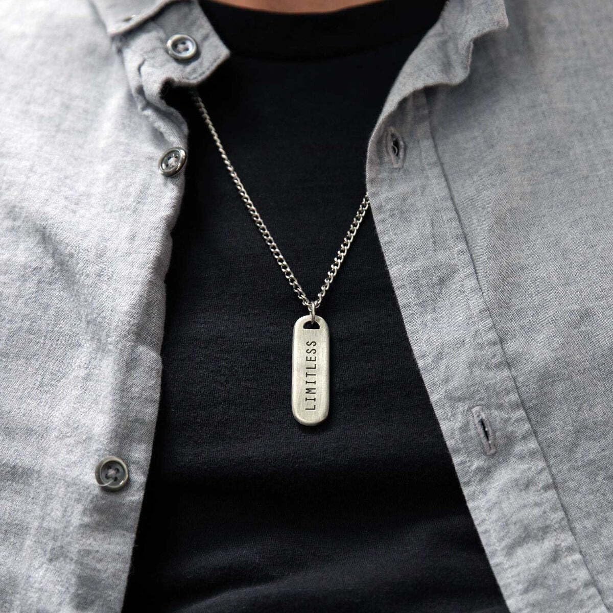 LISA LEONARD DESIGNS Pewter Pendant Necklace Minimalist Jewelry Necklaces For Women Gift For Her Dainty Necklaces - Image 4