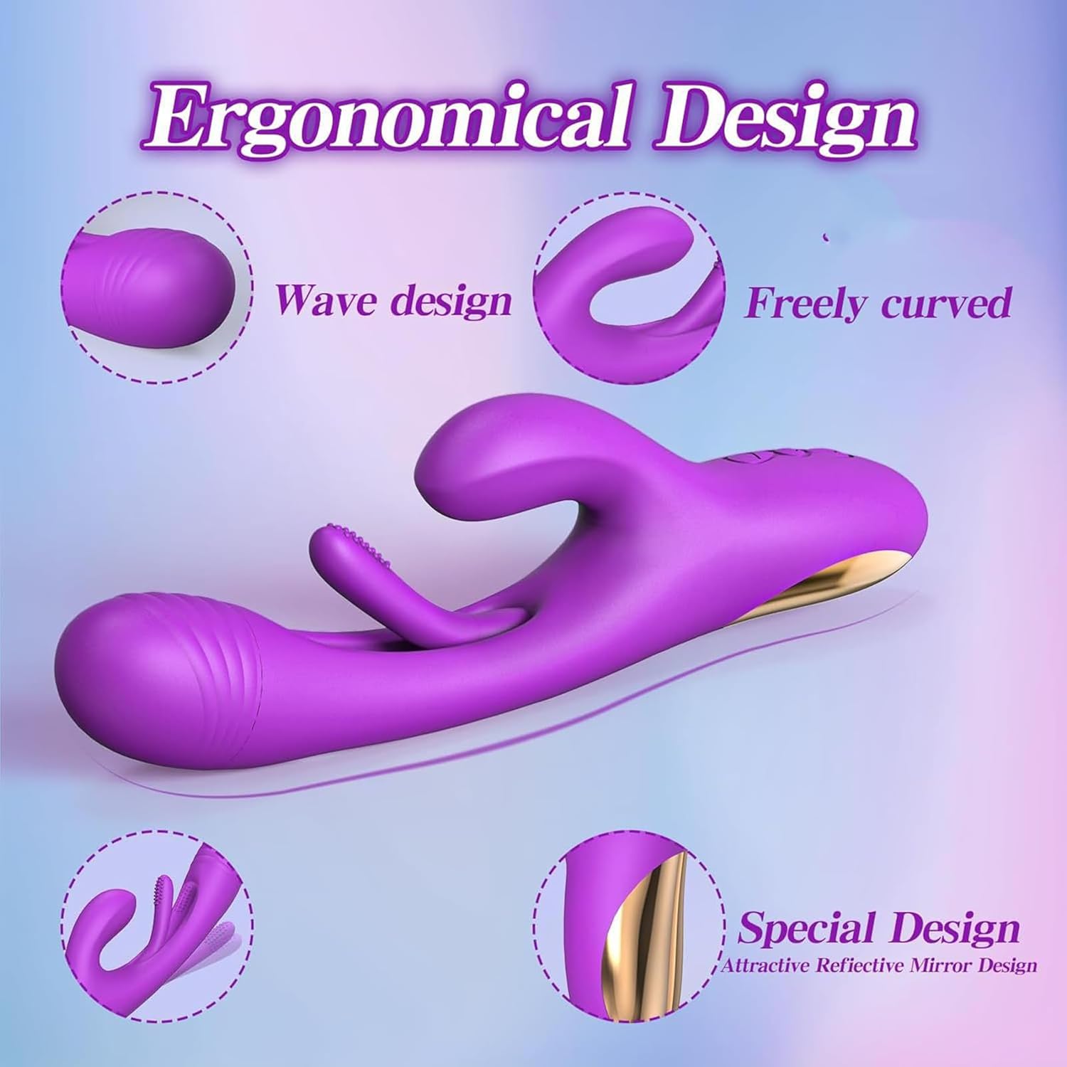 Vibrator Dildo Suction Vibrator Vibrater Sucking Vibrato Vibration Plate Nipples Clitoral Stimulator Heating Waterproof Sucking Modes 3-in-1 Sex Machine Vibrators G Spot Vibrator Women
