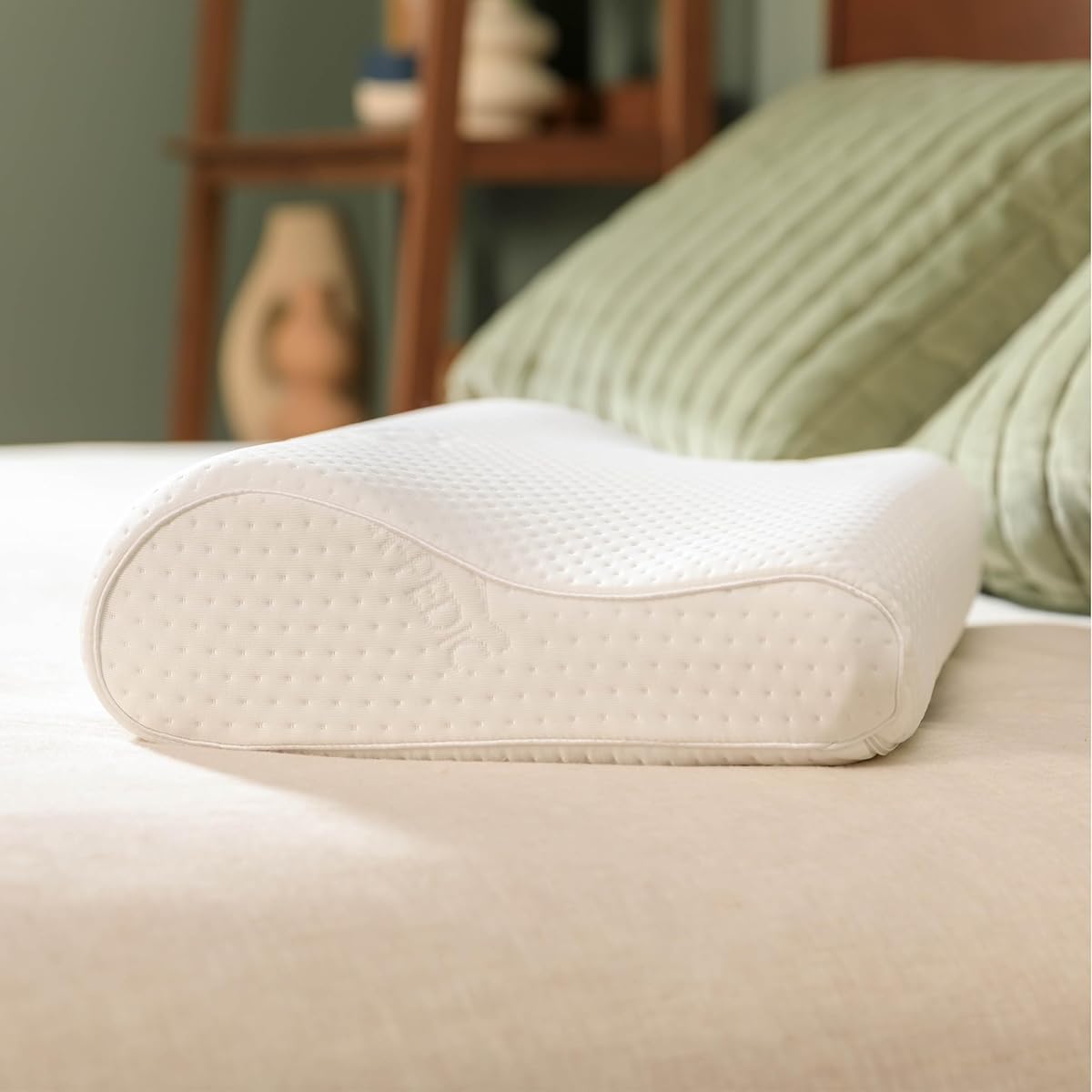 Tempur-Pedic TEMPUR-Ergo Neck Pillow, Large Profile, White