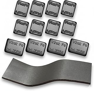 Kypikosp Pinewood Weights Kit - 7OZ Total - 4OZ 12 pcs 2 Sizes Derby Weights & 3OZ Stick-on Flexible Weight for Derby Car Kit Pinewood Car Kit Increasing Speed-No Drilling,Race Legal,Precise Matching