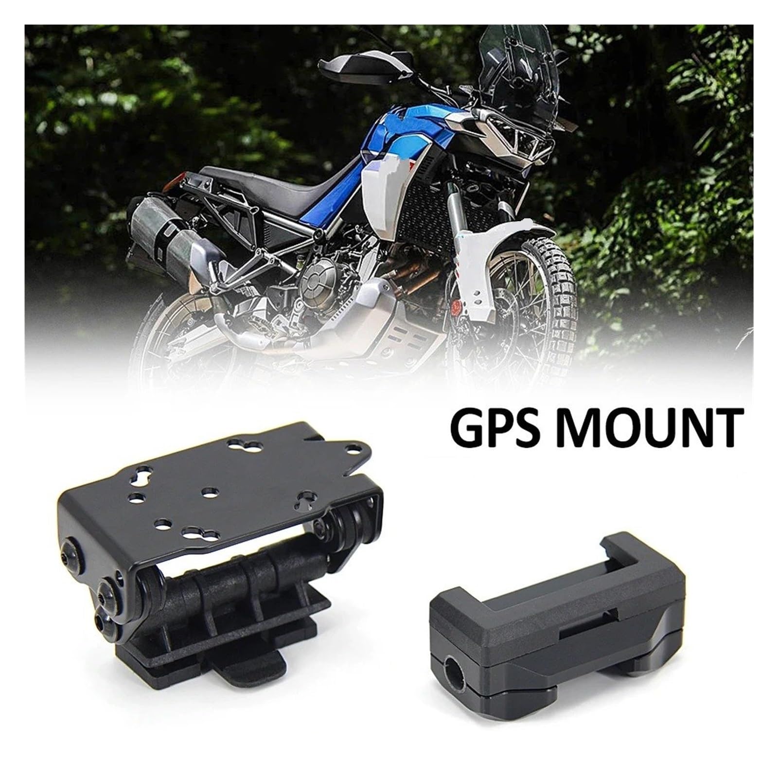 Soporte Bicicleta Compatible Soporte De Navegación para Motocicleta 10/12 Mm con GPS para Teléfono para para Tuareg 660 XC 2021-2022