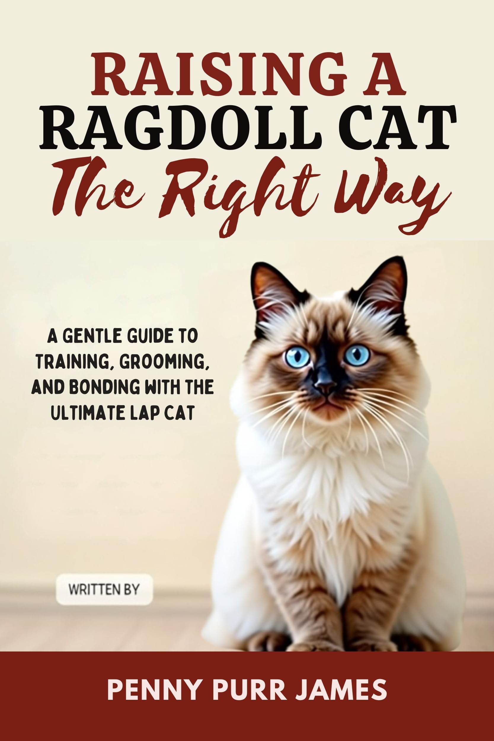 Raising A Ragdoll Cat The Right Way: A Gentle Guide To Training, Grooming, And Bonding With The Ultimate Lap Cat (Cat Breeds & Care Guides Series)