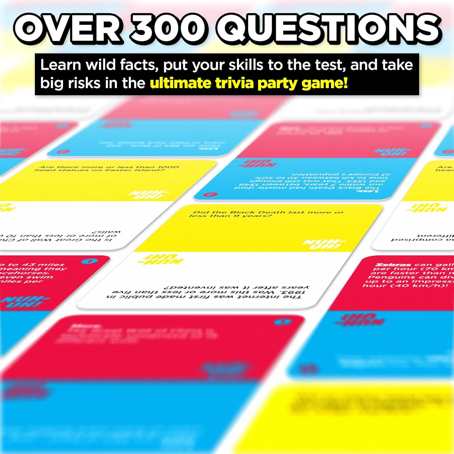 Nuh-Uh! Trivia Card Game