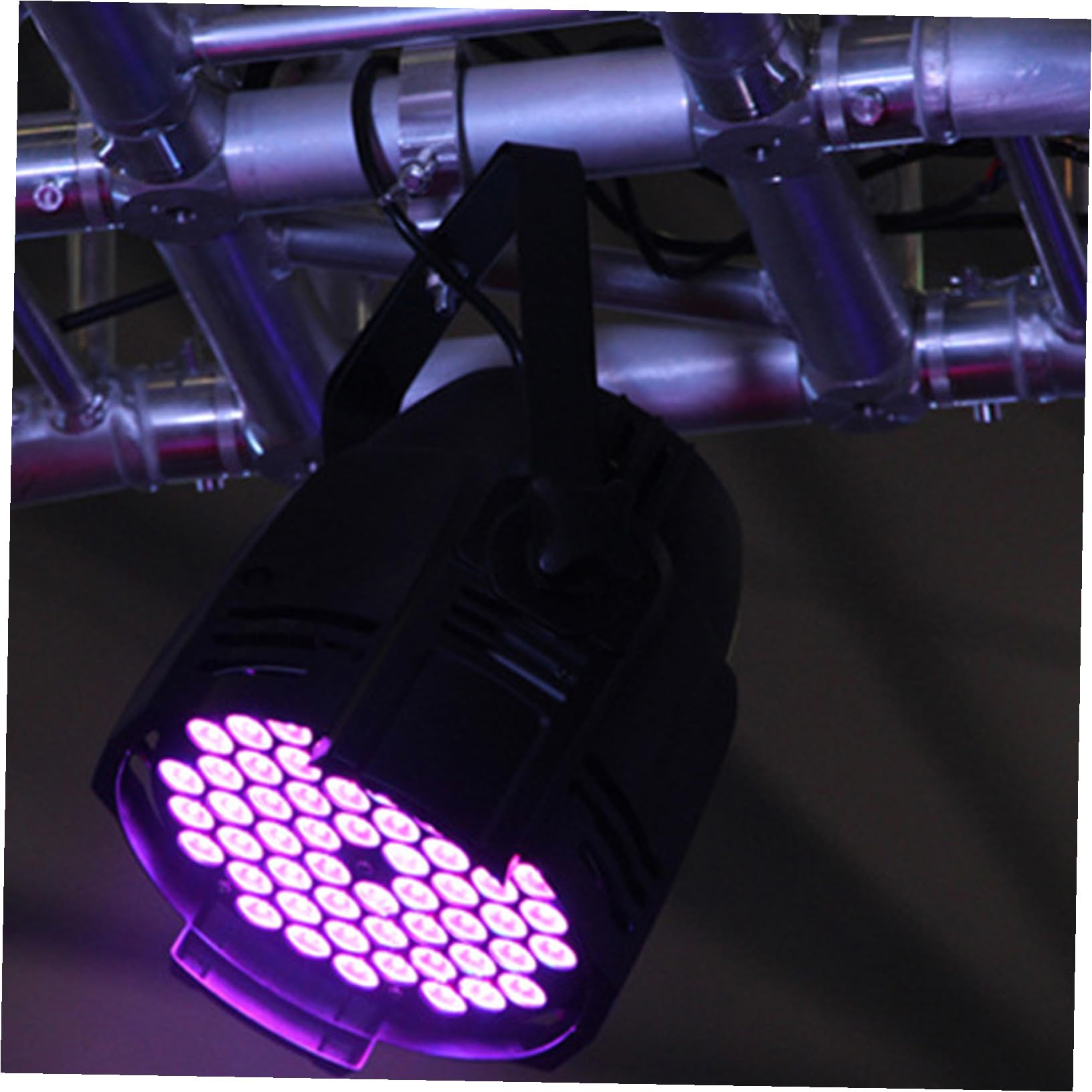 4 pezzi Morsetti per Luci da Palco in Alluminio Morsetto C Regolabile Antiscivolo per Luci Dj Supporto Resistente per Faretti Spot e LED Palcoscenico Facile da Installare per