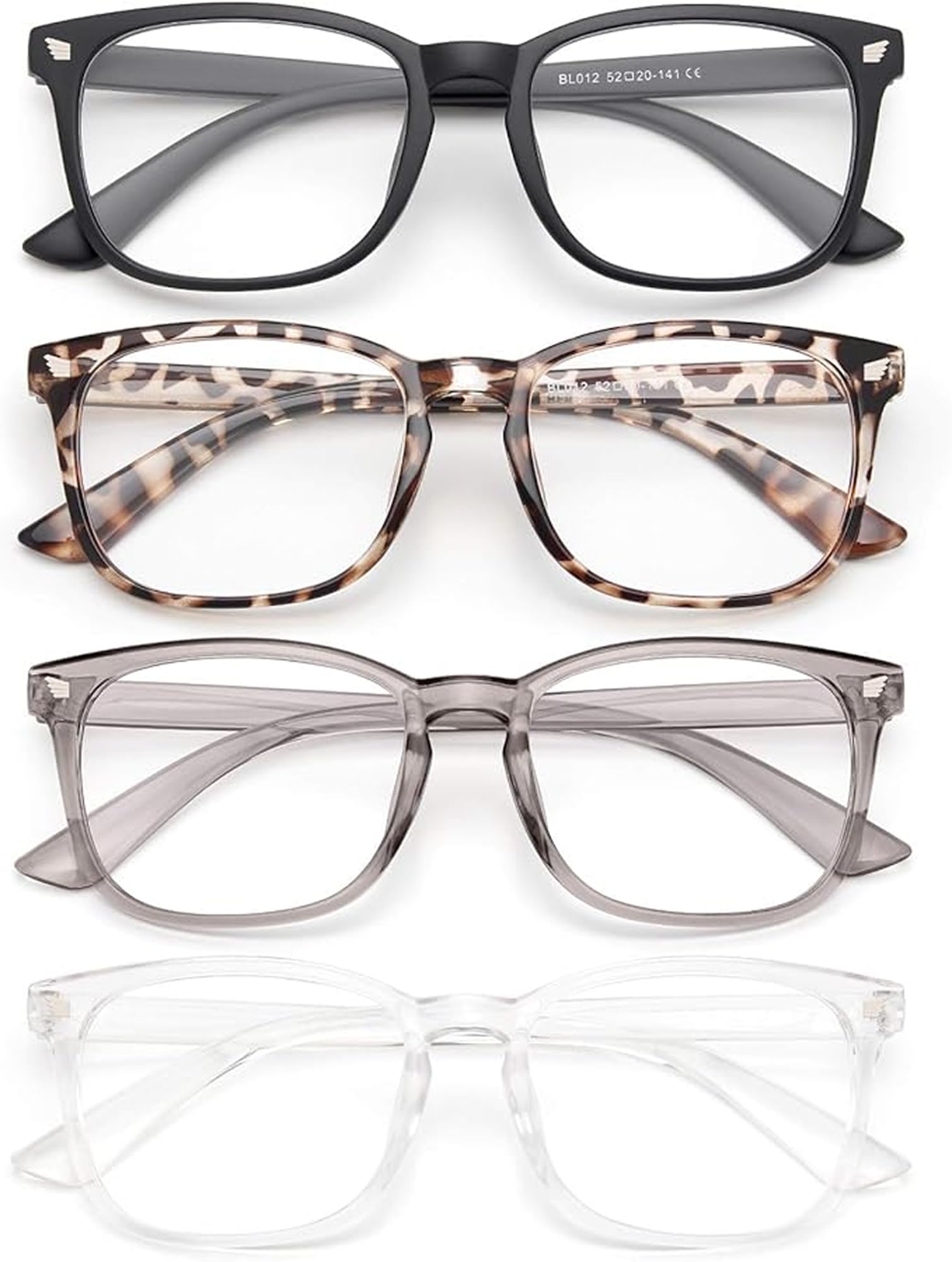 Gaoye Blue Light Glasses for Computer & Gaming - Anti UV Ray Lenses, Scratch-Resistant & Comfort Fit