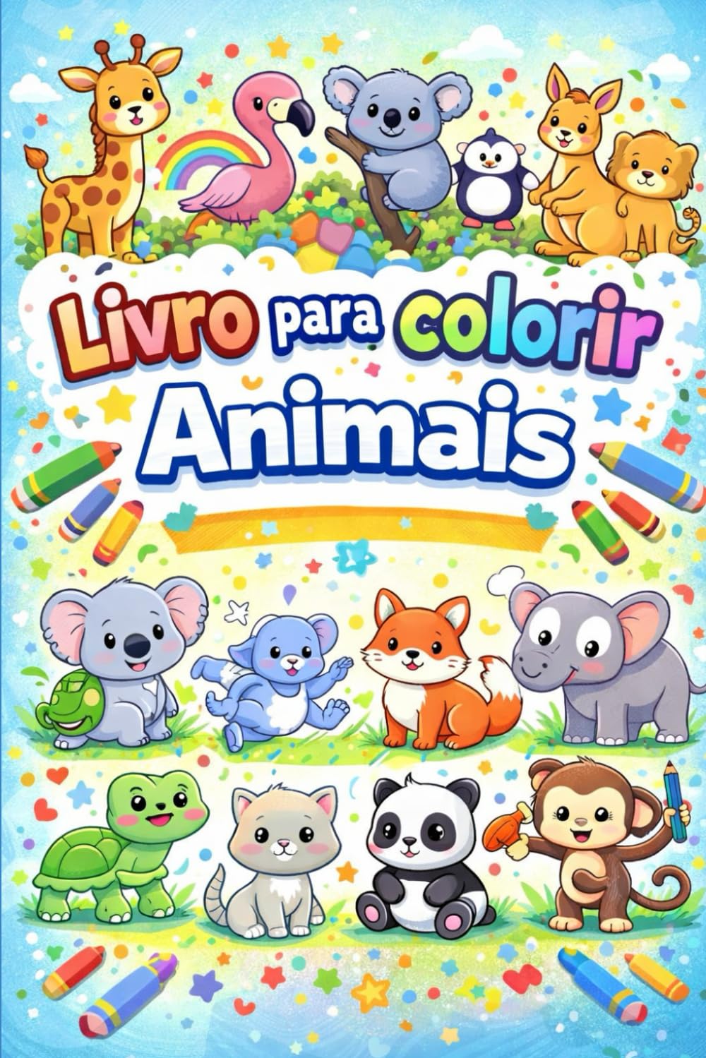 Livro de colorir: Desenhos simples para estimular a criatividade
