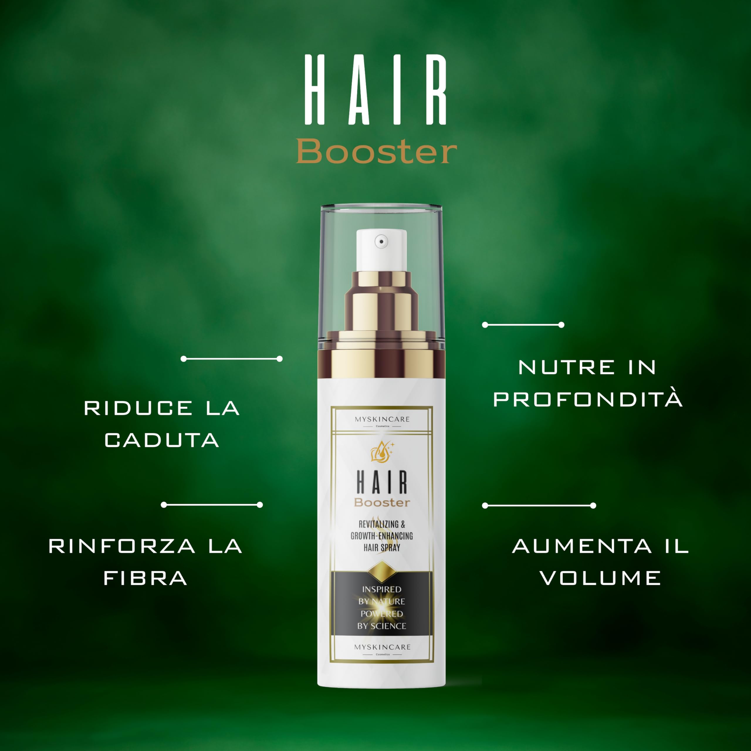 HEMP PHYTOMEDICAL - GENESYS Kit - Spray anticaduta + Siero Ricrescita