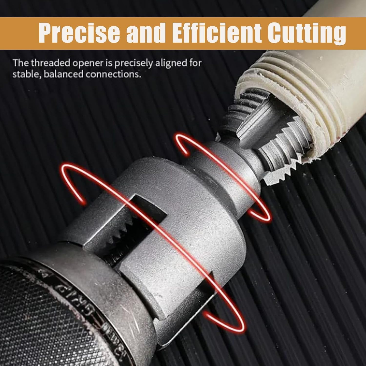 AASONS PVC Pipe Threading Tool - 2-in-1 -9