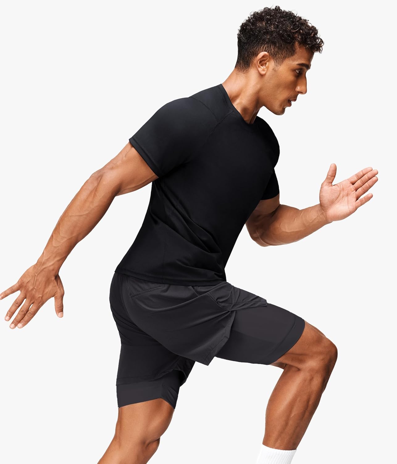 Junlan Sauna Shirt for Men -Waist Trainer Vest Gym Top for Running & Training - Image 6