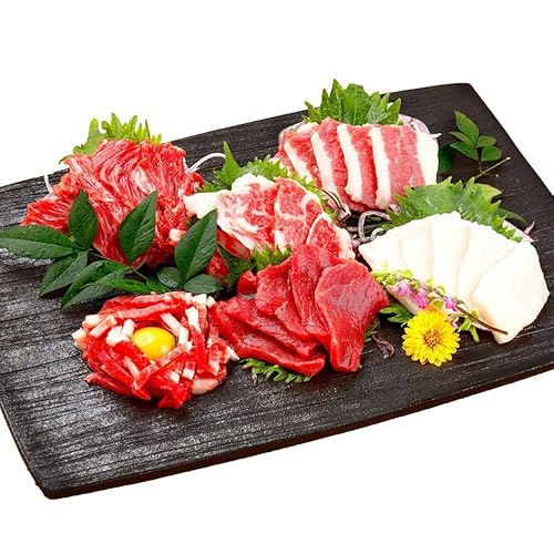 [ふるさと納税][国産]熊本馬刺し 280g〜560g 贅沢6種 さくらセット 国産 熊本 馬刺し 贅沢6種さくらセット 専用醤油 たれ付き 肉 絶品 ヘルシー 馬肉 馬刺 肉刺し 上赤身 中トロ たてがみ ユッケ 赤身 熊本肥育 冷凍 生食用 たっぷり 詰め合わせ セット 利他フーズ 阿蘇 南小国町 (280g)