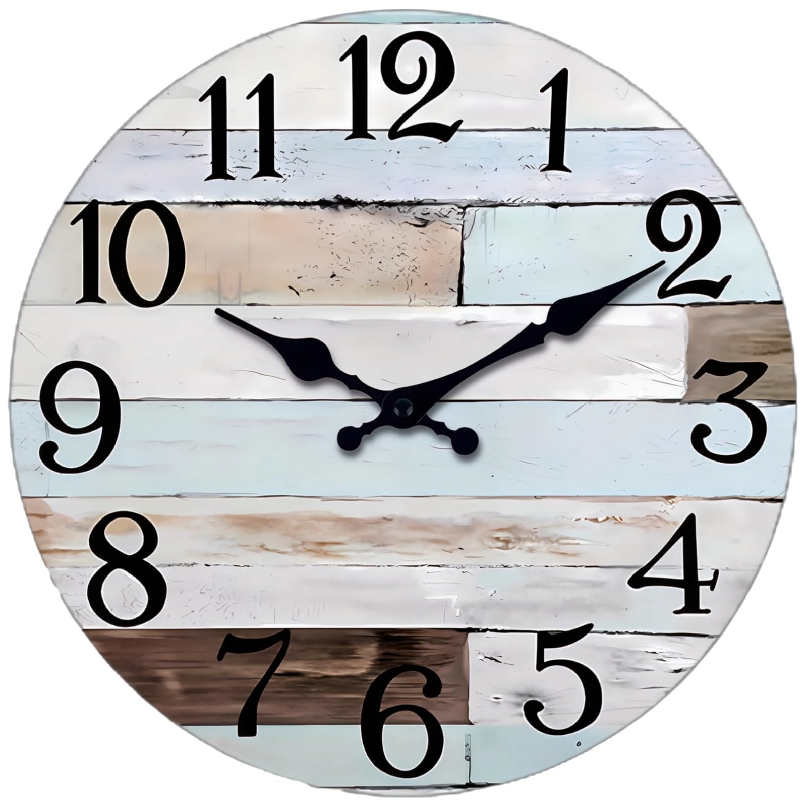 Horloge murale pour salon au design vintage et minimaliste chic